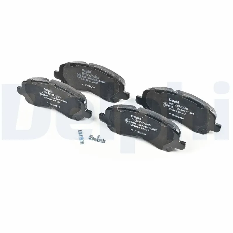 Гальмівні колодки Delphi LP1684 ціна, від 26.55 USD