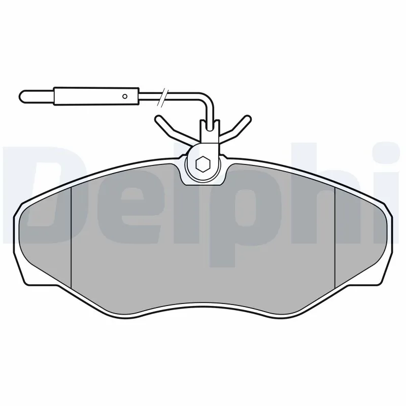 8943659811 Isuzu Передні гальмівні колодки