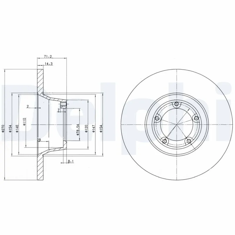 Диск переднього гальма Jurid/Bendix 561121J ціна, від 31.43 USD