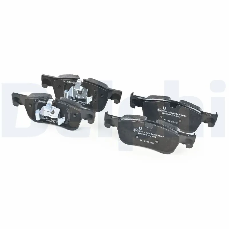 Гальмівні колодки Delphi LP2689 ціна, від 28.48 USD