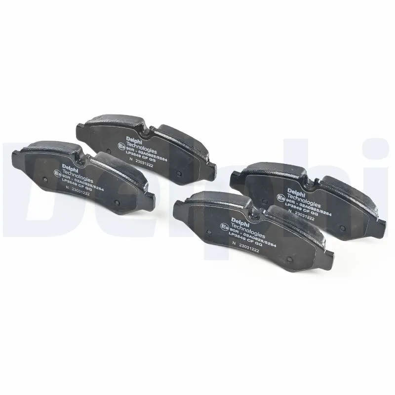 Задні гальмівні колодки Delphi LP3549 ціна, від 40.20 USD