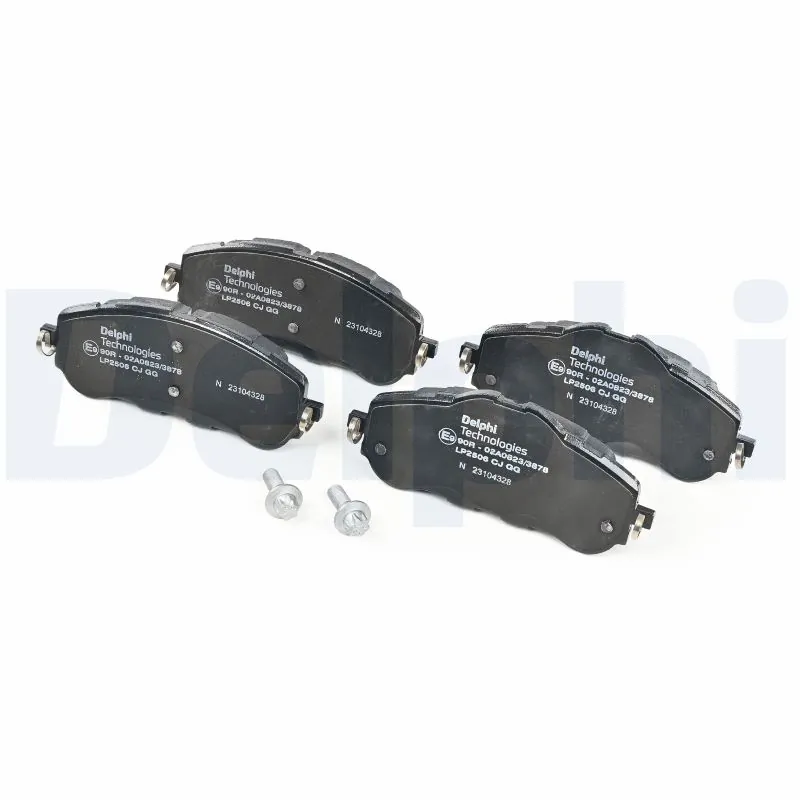 Гальмівні колодки Delphi LP2506 ціна, від 39.13 USD