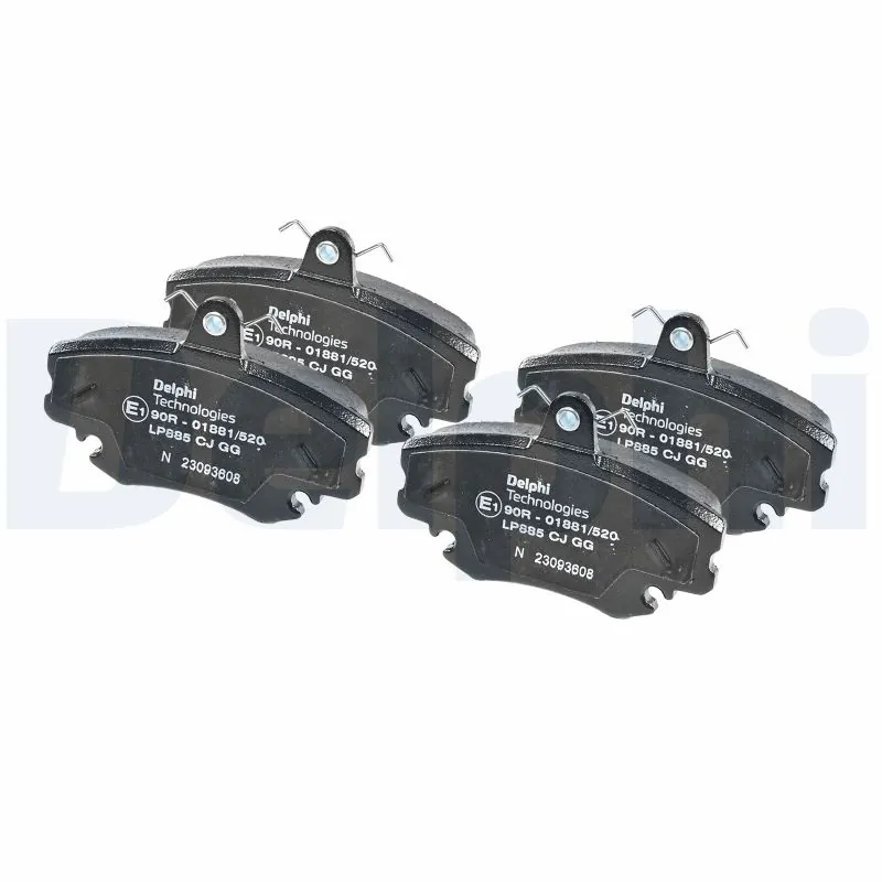 Гальмівні колодки Delphi LP885 ціна, від 15.68 USD