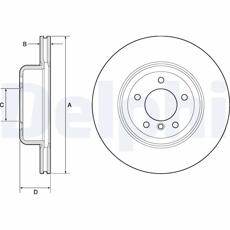 Диск гальмівний передній BMW 34116782601