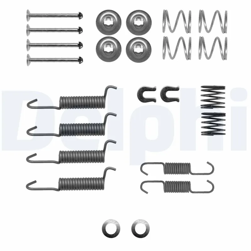 Монтажний комплект задніх барабанних колодок 97091896 General Motors
