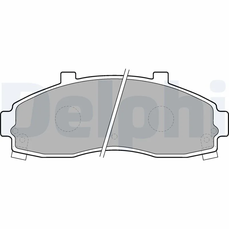 BF0610 AMP/Paradowscy Передні гальмівні колодки