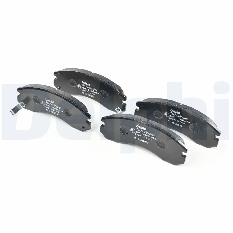 Гальмівні колодки Delphi LP871 ціна, від 17.55 USD