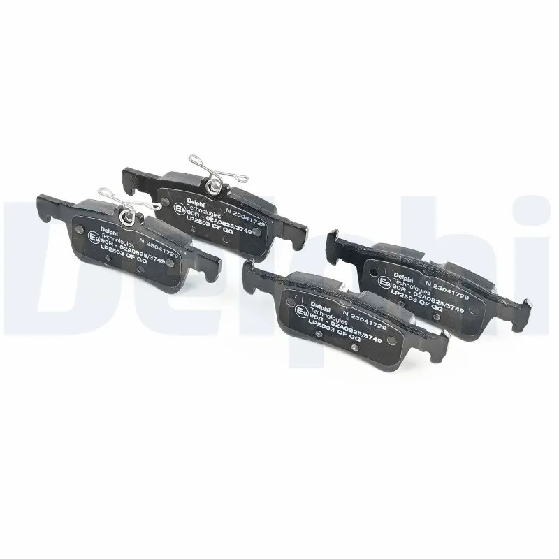 Задні гальмівні колодки Delphi LP2503 ціна, від 23.87 USD