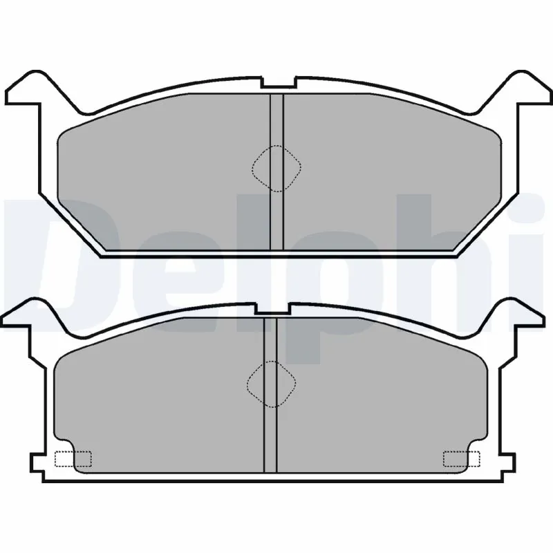Тормозні колодки Toko cars T2117004LD