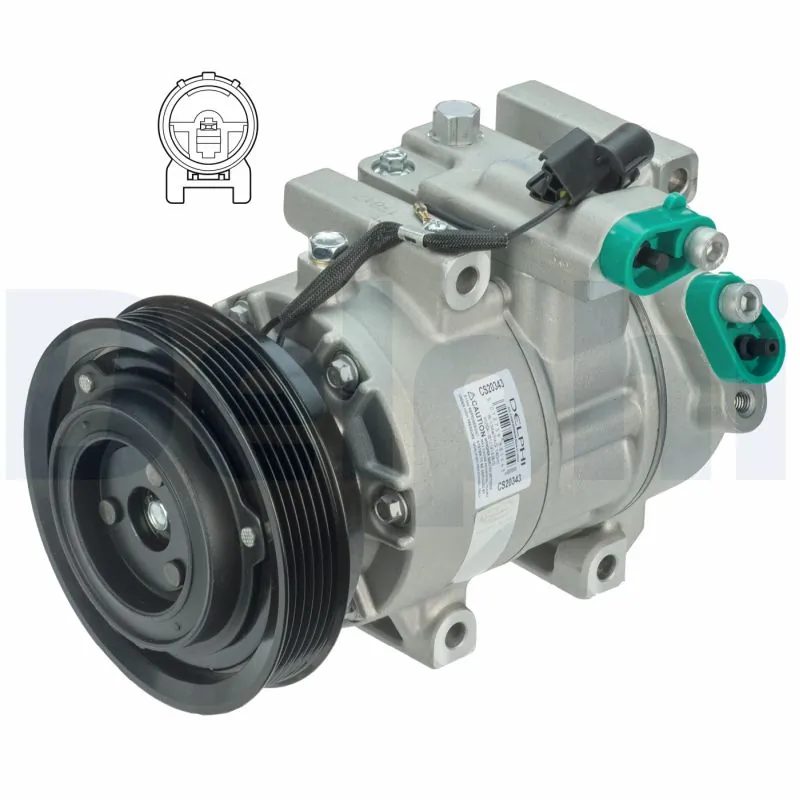 Компресор кондиціонера 4017KS2X Polcar