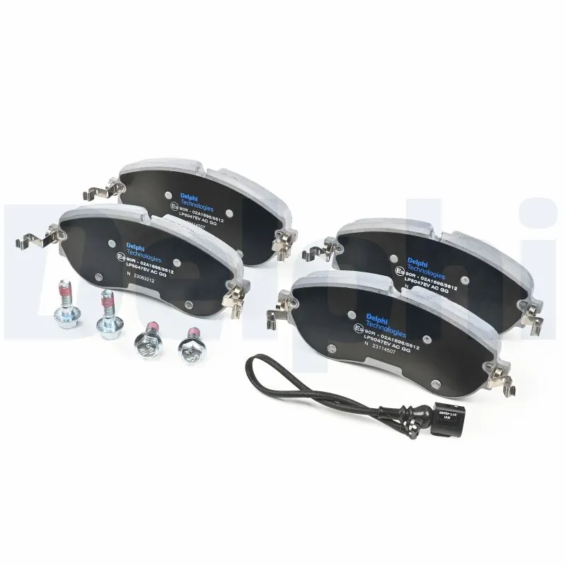 Гальмівні колодки Delphi LP5047EV ціна, від 97.50 USD