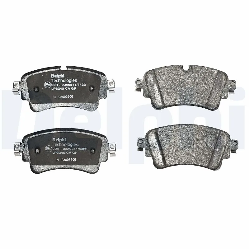 LP3240 Delphi Колодки гальмівні задні, дискові