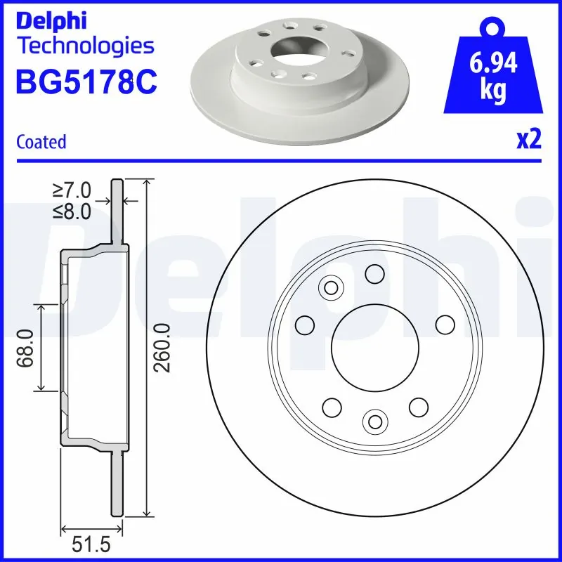Купити 432064941R Nissan/Infiniti Диск заднього гальма