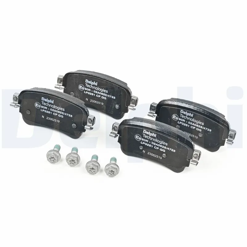 Задні гальмівні колодки Delphi LP3261 ціна, від 35.39 USD