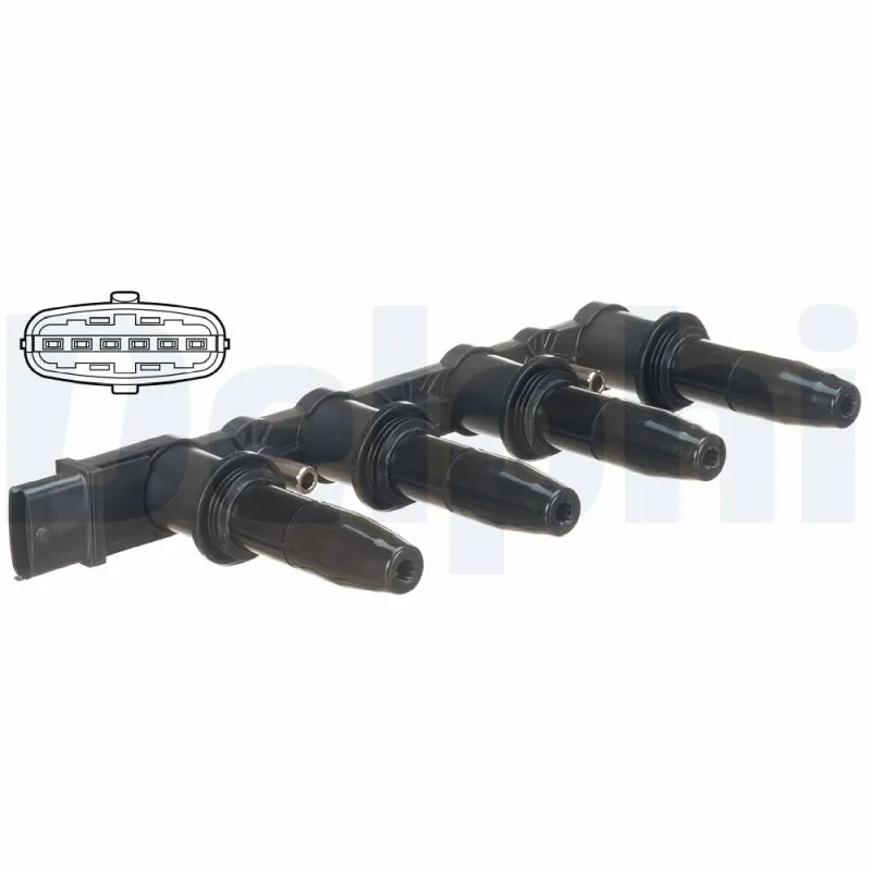 CE2000912B1A Delphi Котушка запалювання