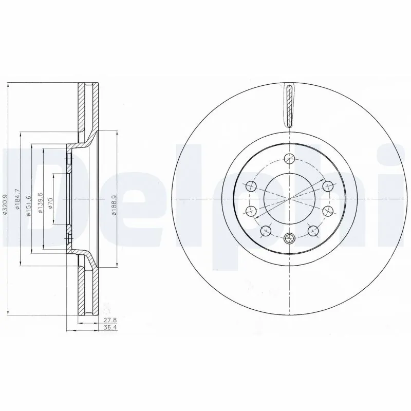 Купити 93185817 Opel Ротор гальмівний
