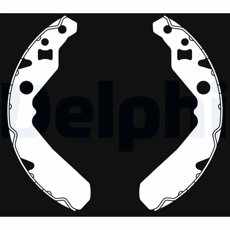 Колодки гальмові задні, барабанні 04495B2170 Daihatsu