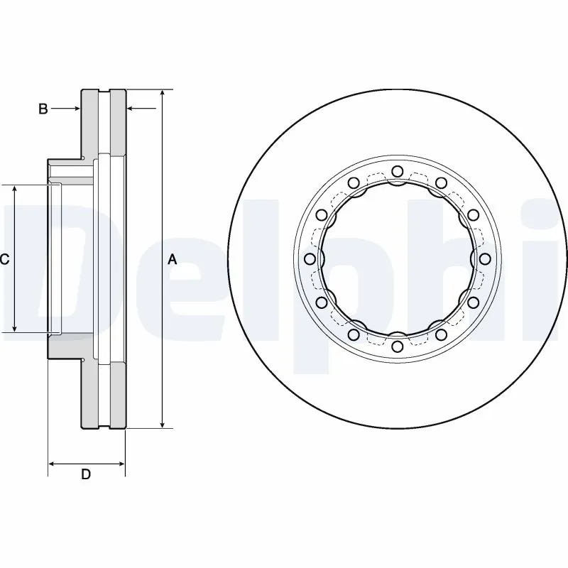 Купити MK584504 Mitsubishi Диск заднього гальма