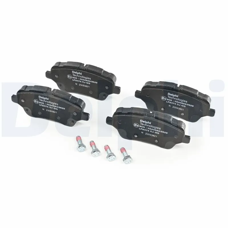 Гальмівні колодки Delphi LP2474 ціна, від 33.47 USD