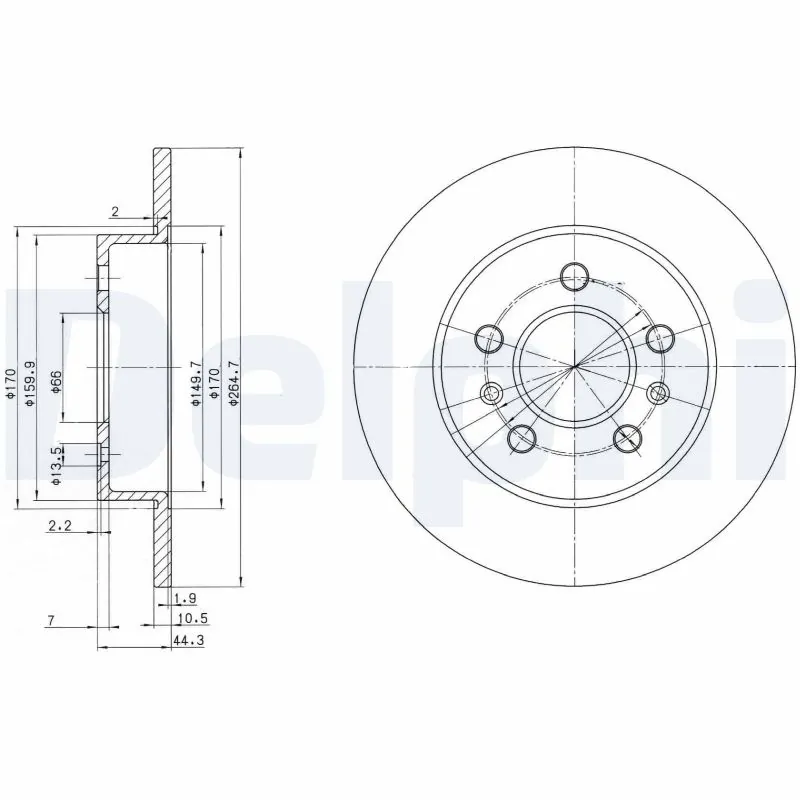 Купити Гальмівні диски Renault Safrane I B54