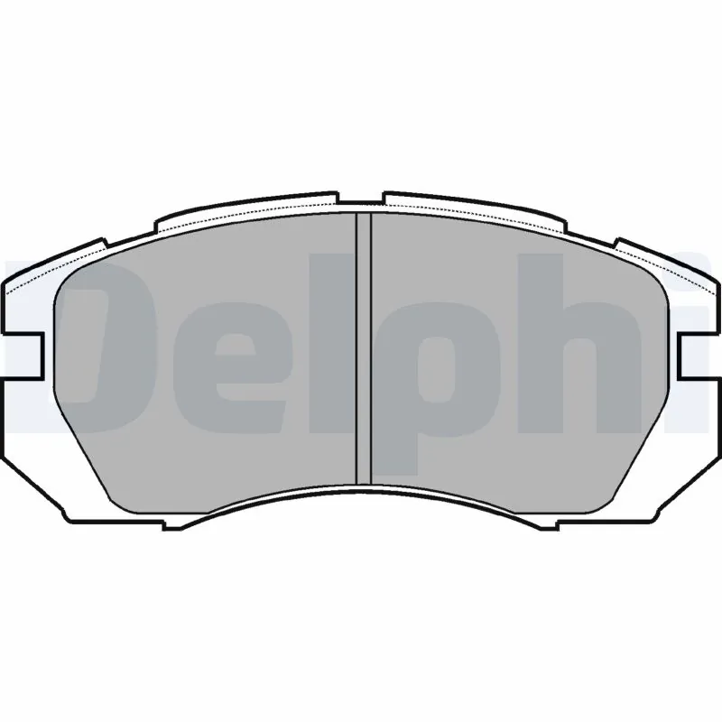 Передні тормозні колодки MP2296 Mintye