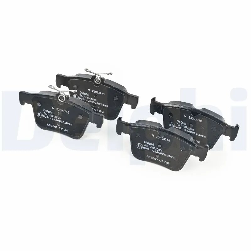 Задні гальмівні колодки Delphi LP2697 ціна, від 23.95 USD