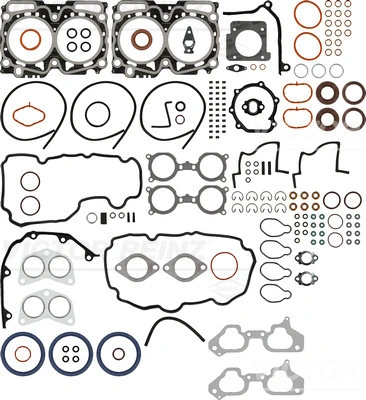Комплект прокладок двигуна, повний Subaru Forester II позашляховик (S11, SG) (2002 - 2007) ціна, від 355.68 USD
