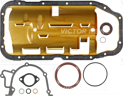 Комплект прокладок двигуна, нижній General Motors 1606834 ціна, від 72.31 USD