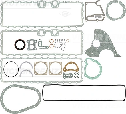 Комплект прокладок двигуна, нижній Mercedes A3660103708 ціна, від 111.39 USD