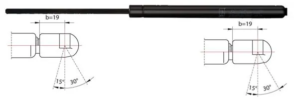Амортизатор двері задньої Magneti Marelli GS0850 ціна, від 10.60 USD