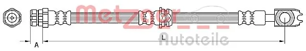 Купити Гальмівні шланги передні Volkswagen Passat B7 362