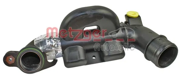 2400409 Metzger Патрубок повітряний, вихід з турбіни (наддув)
