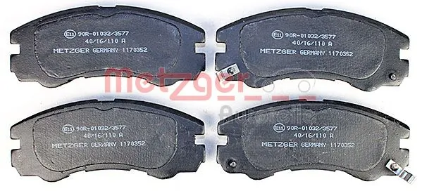 Купити 1605852 Peugeot/Citroen Колодки гальмівні передні, дискові