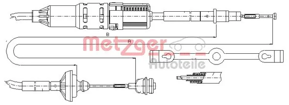 Трос зчеплення AD5501632 Adriauto