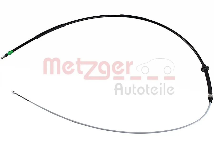 1637149180 Peugeot/Citroen Трос ручного гальма задній, правий/лівий