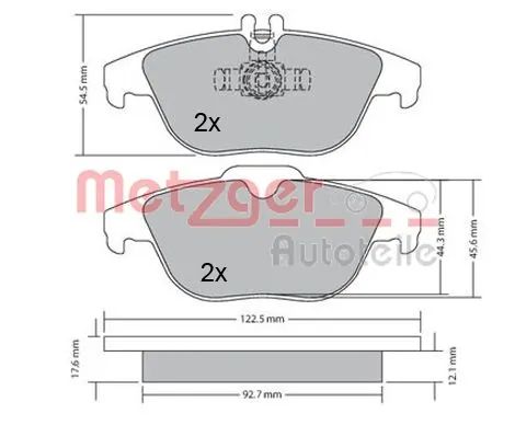 Задні гальмівні колодки Polcar FDB4220 ціна, від 33.88 USD