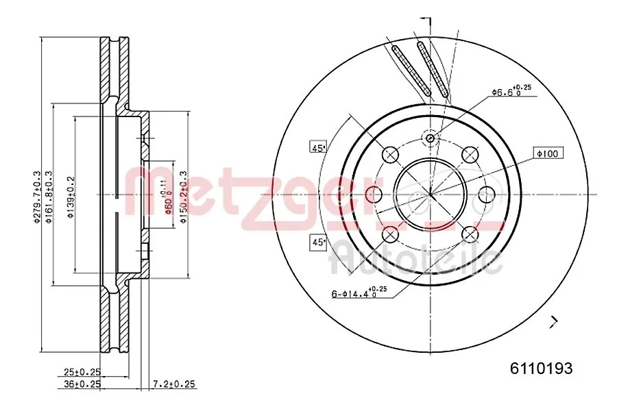 8660001227 Renault (RVI) Гальмо дискове переднє