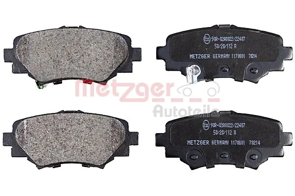 Задні дискові колодки Friction Master MKD1729