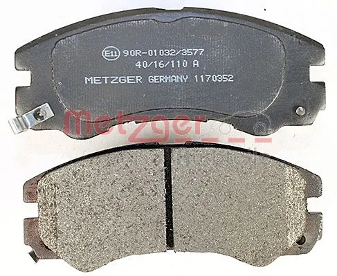 Передні тормозні колодки 1605852 Peugeot/Citroen