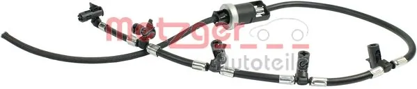 Трубка паливна, зворотня від форсунок Bosch 445130327 ціна, від 90.58 USD