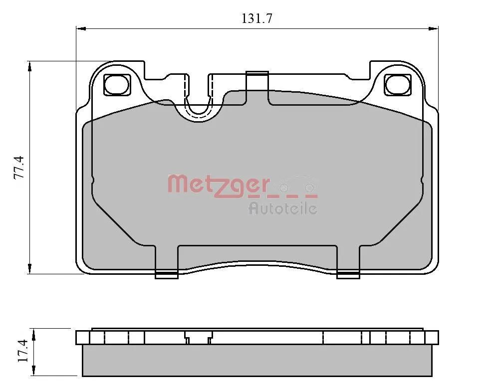 Гальмівні колодки Power Stop NXE1663 ціна, від 61.98 USD