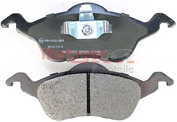 Передні тормозні колодки 1520144 General Motors
