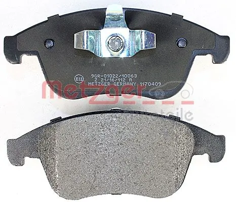 Передні гальмівні колодки на Renault Megane III KZ0, KZ1