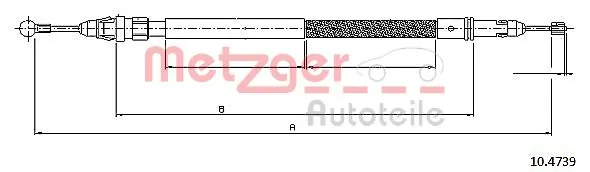 Трос ручного гальма задній, правий/лівий Adriauto 112162 ціна, від 11.26 USD