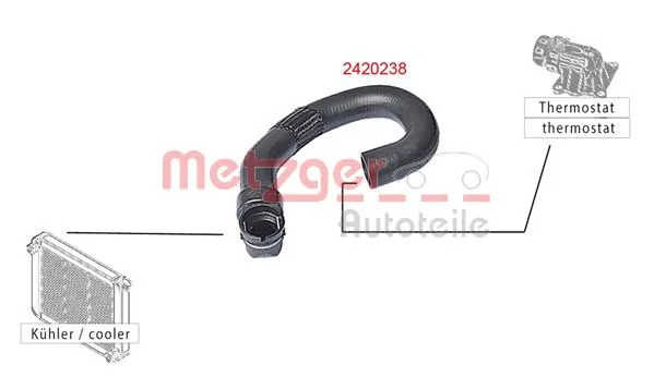 1348796080 Fiat/Alfa/Lancia Патрубок системи охолодження