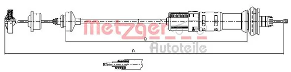 Трос зчеплення AD350175 Adriauto