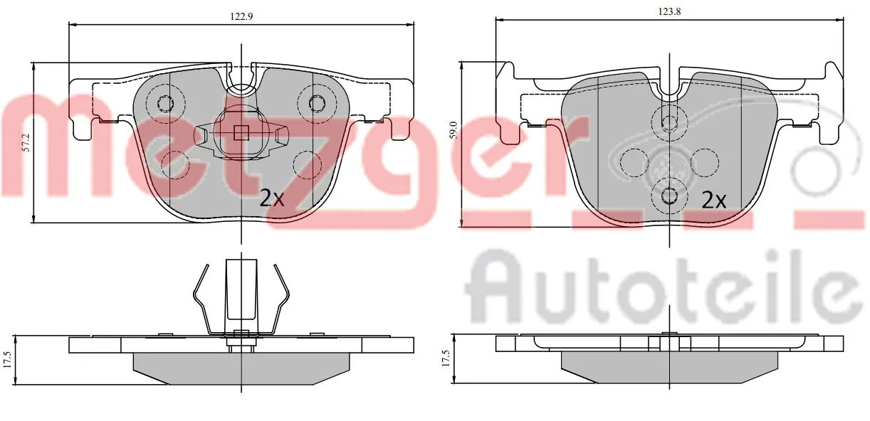Купити NXE1610 Power Stop Задні колодки