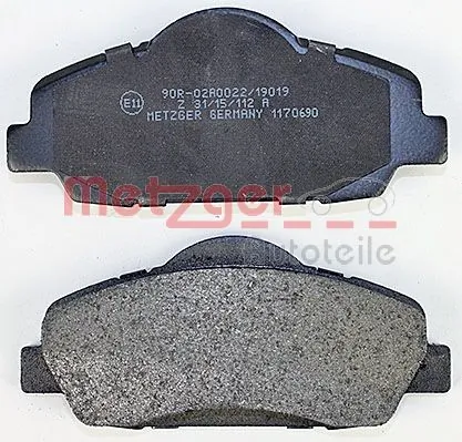 Передні тормозні колодки 6005655 Kraft