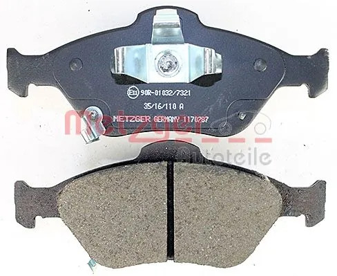 Передні тормозні колодки 044650D050 Daihatsu