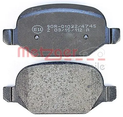 Задні гальмівні колодки 161569 Power Stop